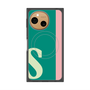 プレミアムスクエアケース with SnapMag［ オリジナル - initial color line - S green ］