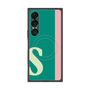 プレミアムスクエアケース with SnapMag［ オリジナル - initial color line - S green ］