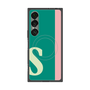 プレミアムスクエアケース with SnapMag［ オリジナル - initial color line - S green ］