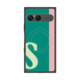 プレミアムスクエアケース with SnapMag［ オリジナル - initial color line - S green ］