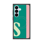 プレミアムスクエアケース with SnapMag［ オリジナル - initial color line - S green ］