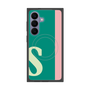 プレミアムスクエアケース with SnapMag［ オリジナル - initial color line - S green ］
