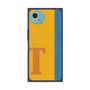 プレミアムスクエアケース with SnapMag［ オリジナル - initial color line - T orange ］