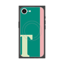 プレミアムスクエアケース with SnapMag［ オリジナル - initial color line - T green ］