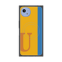 プレミアムスクエアケース with SnapMag［ オリジナル - initial color line - U orange ］