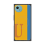 プレミアムスクエアケース with SnapMag［ オリジナル - initial color line - U orange ］
