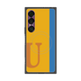 プレミアムスクエアケース with SnapMag［ オリジナル - initial color line - U orange ］