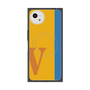プレミアムスクエアケース with SnapMag［ オリジナル - initial color line - V orange ］