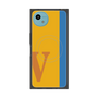 プレミアムスクエアケース with SnapMag［ オリジナル - initial color line - V orange ］