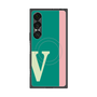 プレミアムスクエアケース with SnapMag［ オリジナル - initial color line - V green ］