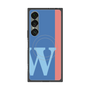 プレミアムスクエアケース with SnapMag［ オリジナル - initial color line - W blue ］