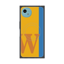 プレミアムスクエアケース with SnapMag［ オリジナル - initial color line - W orange ］