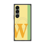 プレミアムスクエアケース with SnapMag［ オリジナル - initial color line - W yellow ］