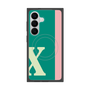 プレミアムスクエアケース with SnapMag［ オリジナル - initial color line - X green ］
