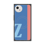 プレミアムスクエアケース with SnapMag［ オリジナル - initial color line - Z blue ］