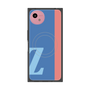 プレミアムスクエアケース with SnapMag［ オリジナル - initial color line - Z blue ］