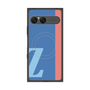 プレミアムスクエアケース with SnapMag［ オリジナル - initial color line - Z blue ］
