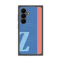 プレミアムスクエアケース with SnapMag［ オリジナル - initial color line - Z blue ］