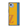 プレミアムスクエアケース with SnapMag［ オリジナル - initial color line - Z orange ］
