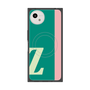 プレミアムスクエアケース with SnapMag［ オリジナル - initial color line - Z green ］