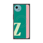 プレミアムスクエアケース with SnapMag［ オリジナル - initial color line - Z green ］