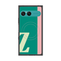 プレミアムスクエアケース with SnapMag［ オリジナル - initial color line - Z green ］