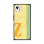 プレミアムスクエアケース with SnapMag［ オリジナル - initial color line - Z yellow ］