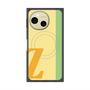 プレミアムスクエアケース with SnapMag［ オリジナル - initial color line - Z yellow ］
