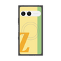 プレミアムスクエアケース with SnapMag［ オリジナル - initial color line - Z yellow ］