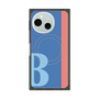 プレミアムスクエアケース with SnapMag［ オリジナル - initial color line - B blue ］