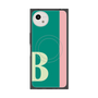 プレミアムスクエアケース with SnapMag［ オリジナル - initial color line - B green ］