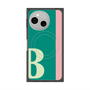 プレミアムスクエアケース with SnapMag［ オリジナル - initial color line - B green ］