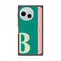 プレミアムスクエアケース with SnapMag［ オリジナル - initial color line - B green ］
