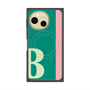プレミアムスクエアケース with SnapMag［ オリジナル - initial color line - B green ］