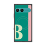 プレミアムスクエアケース with SnapMag［ オリジナル - initial color line - B green ］