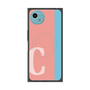 プレミアムスクエアケース with SnapMag［ オリジナル - initial color line - C pink ］