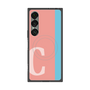 プレミアムスクエアケース with SnapMag［ オリジナル - initial color line - C pink ］