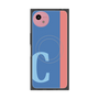 プレミアムスクエアケース with SnapMag［ オリジナル - initial color line - C blue ］