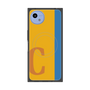 プレミアムスクエアケース with SnapMag［ オリジナル - initial color line - C orange ］