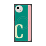 プレミアムスクエアケース with SnapMag［ オリジナル - initial color line - C green ］