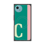 プレミアムスクエアケース with SnapMag［ オリジナル - initial color line - C green ］