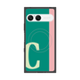 プレミアムスクエアケース with SnapMag［ オリジナル - initial color line - C green ］