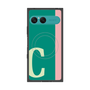 プレミアムスクエアケース with SnapMag［ オリジナル - initial color line - C green ］