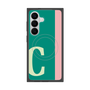 プレミアムスクエアケース with SnapMag［ オリジナル - initial color line - C green ］
