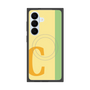 プレミアムスクエアケース with SnapMag［ オリジナル - initial color line - C yellow ］