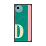 プレミアムスクエアケース with SnapMag［ オリジナル - initial color line - D green ］