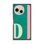 プレミアムスクエアケース with SnapMag［ オリジナル - initial color line - D green ］