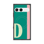 プレミアムスクエアケース with SnapMag［ オリジナル - initial color line - D green ］