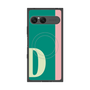 プレミアムスクエアケース with SnapMag［ オリジナル - initial color line - D green ］