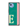 プレミアムスクエアケース with SnapMag［ オリジナル - initial color line - E green ］